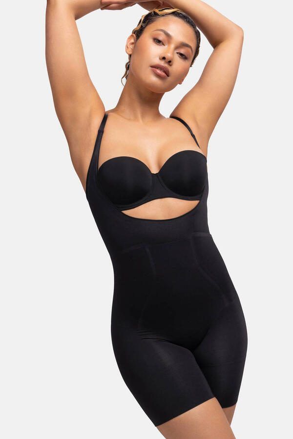 Dorina open bust corrigerende bodysuit Absolute Sculpt zwart - Foto 2