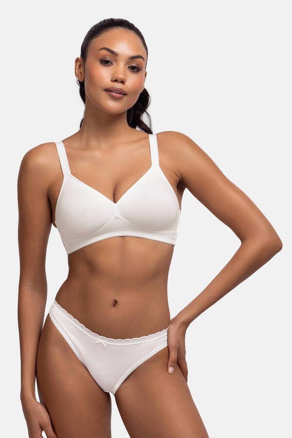 Dorina slip Naomi (set van 3) ecru beige zwart - Foto 3
