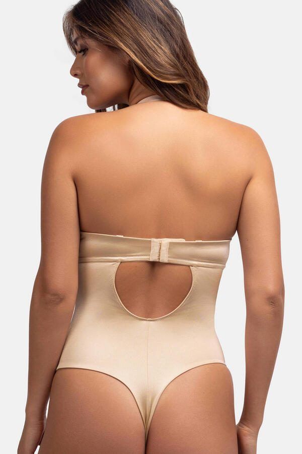 Dorina strapless corrigerende stringbody Sublime Sculpt beige - Foto 2