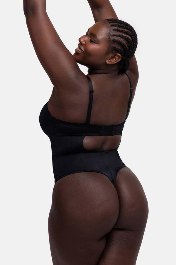 Dorina strapless corrigerende stringbody Sublime Sculpt zwart - Foto 2