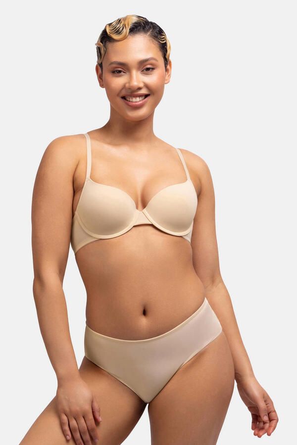 Dorina voorgevormde beugelbh Michelle lichtbeige