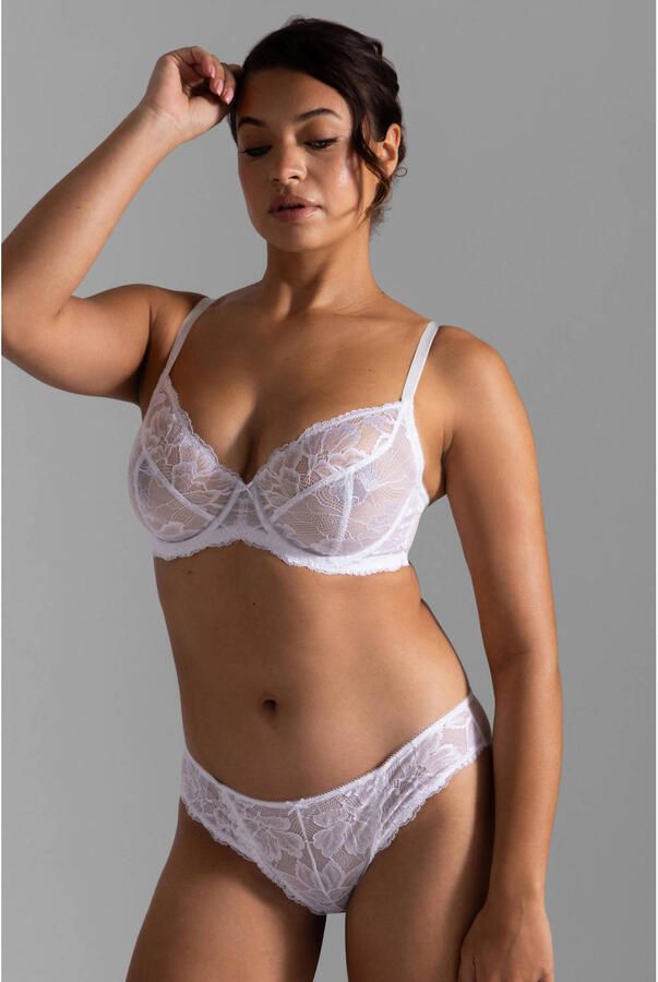 Dorina voorgevormde beugelbh Perfect Lace wit
