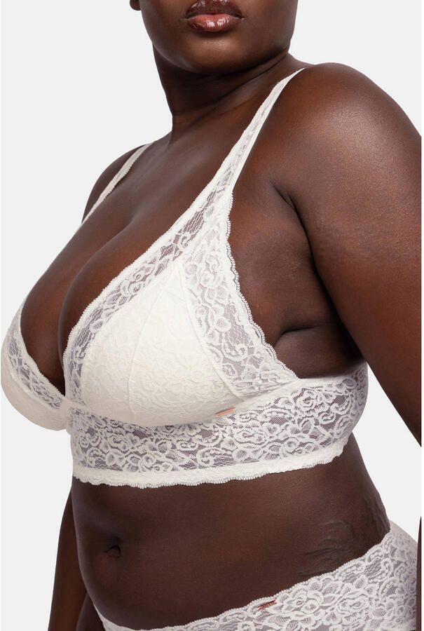 Dorina voorgevormde bralette Lana (set van 2) groen ecru