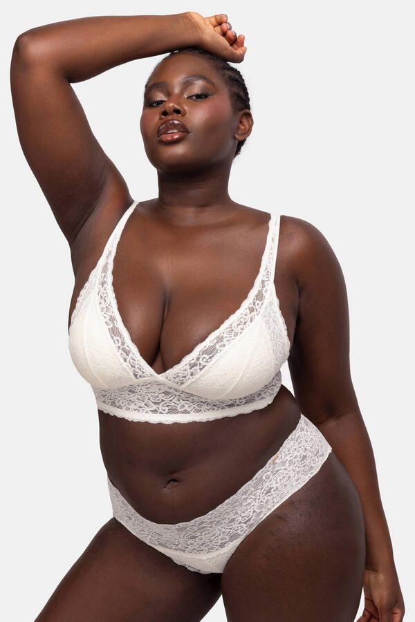 Dorina voorgevormde bralette Lana (set van 2) groen ecru - Foto 2