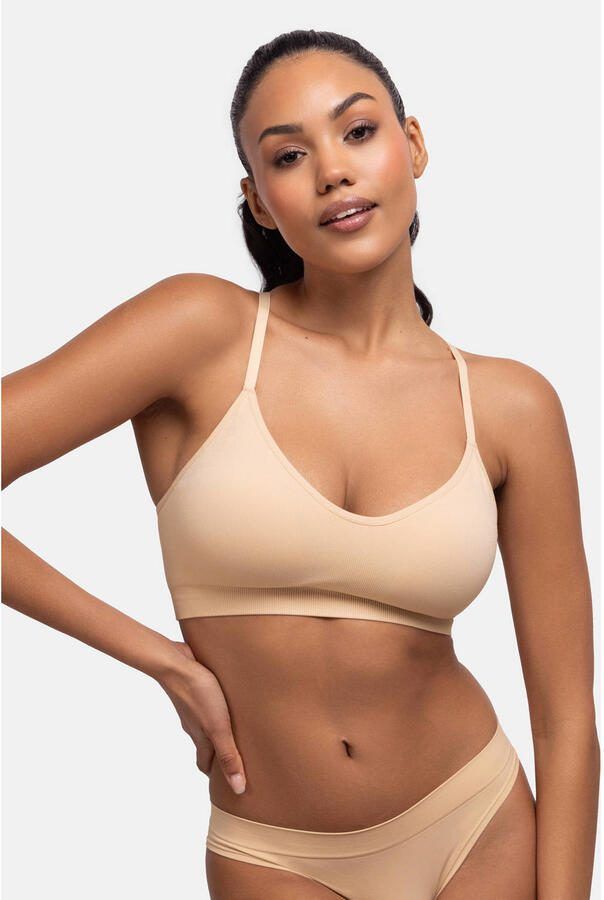 Dorina voorgevormde bralette Revive beige - Foto 2
