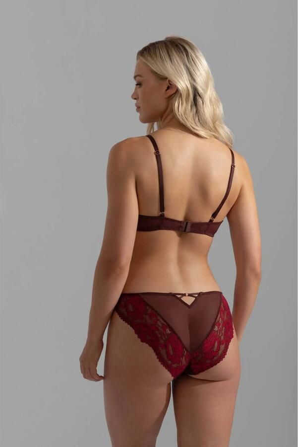 Dorina voorgevormde push-up bh met beugel roze - Foto 3