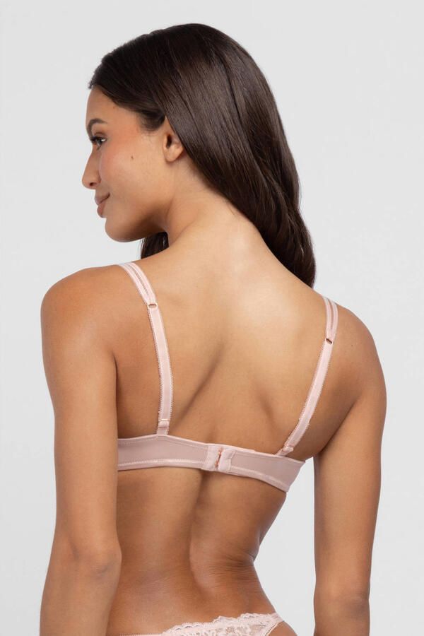 Dorina voorgevormde push-up bh Origins (set van 2) bruin roze - Foto 3