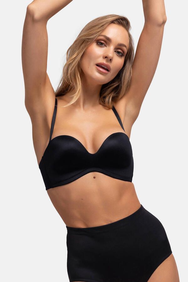 Dorina voorgevormde strapless bh zonder beugel Sublime Sculpt zwart - Foto 3