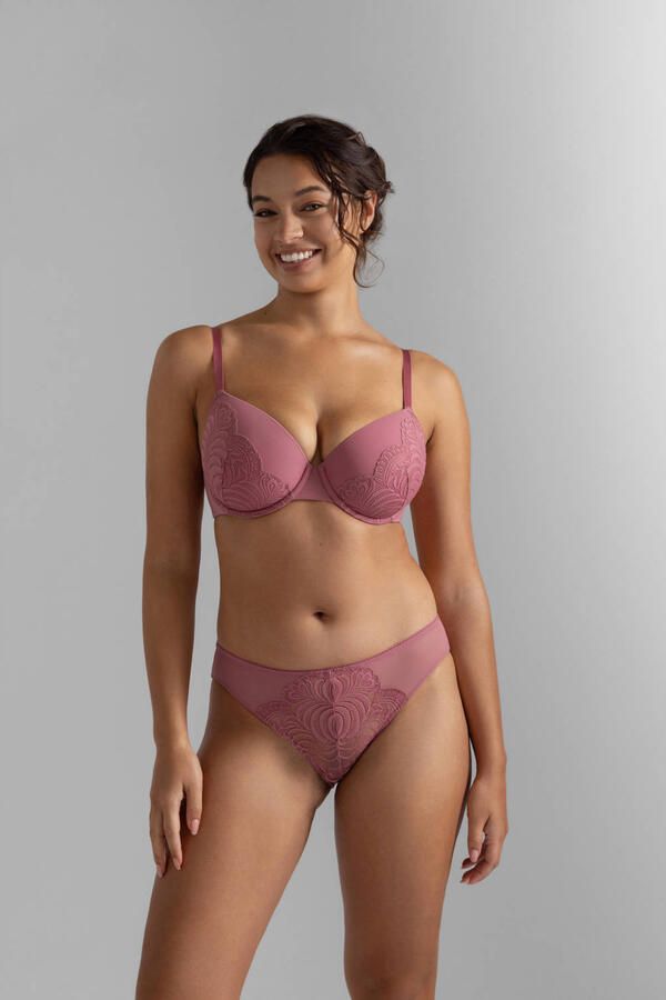 Dorina slips (set van 2) roze oudroze