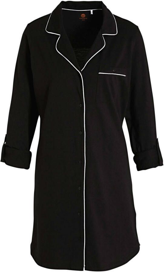 Dreamcovers jersey nachthemd zwart - Foto 5