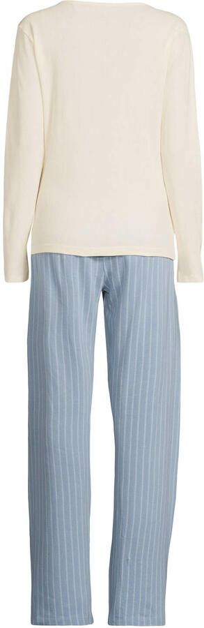 Dreamcovers pyjama lichtblauw ecru - Foto 3