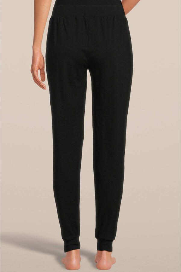 Dreamcovers pyjama met strepen zwart ecru - Foto 2
