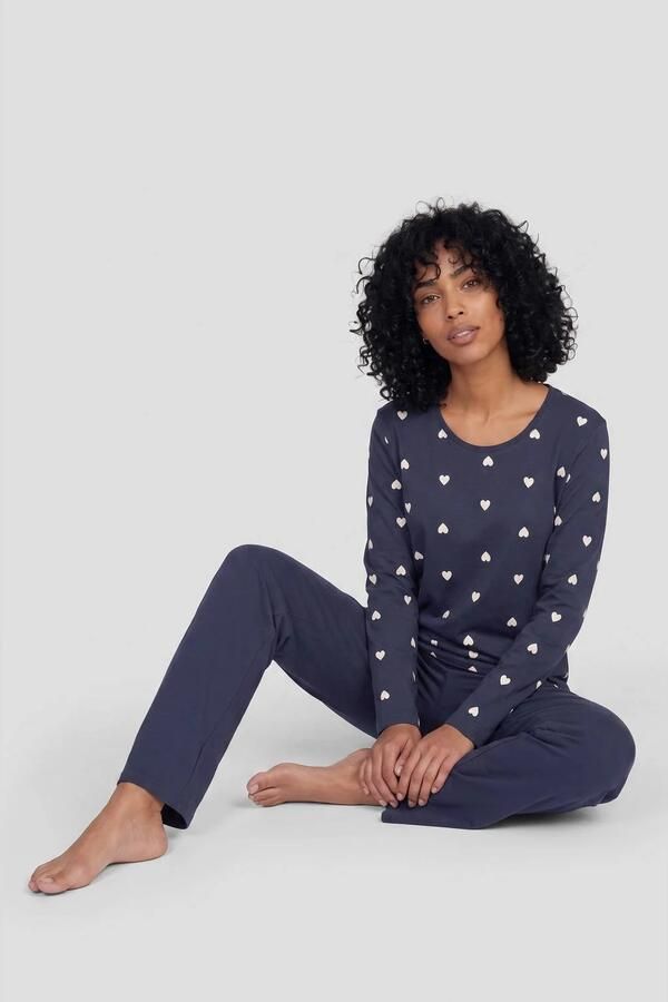 Dreamcovers pyjama set donkerblauw - Foto 2