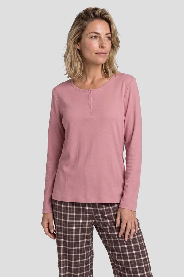 Dreamcovers pyjama set oudroze bruin