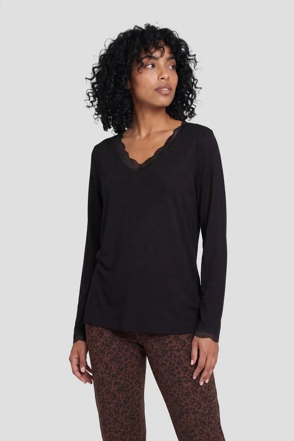 Dreamcovers pyjama set zwart bruin
