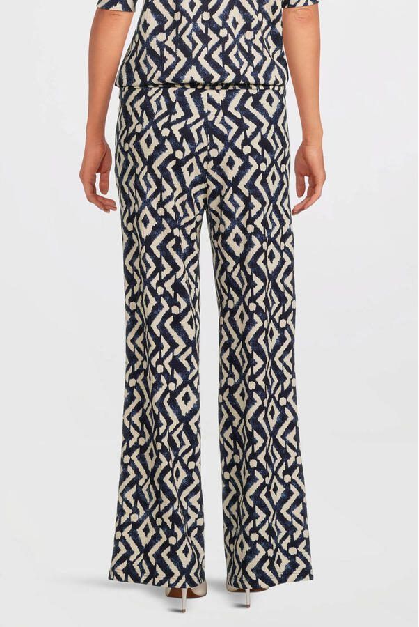 Dreamstar bootcut high waist broek donkerblauw - Foto 4