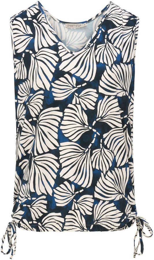 Dreamstar mouwloze top donkerblauw