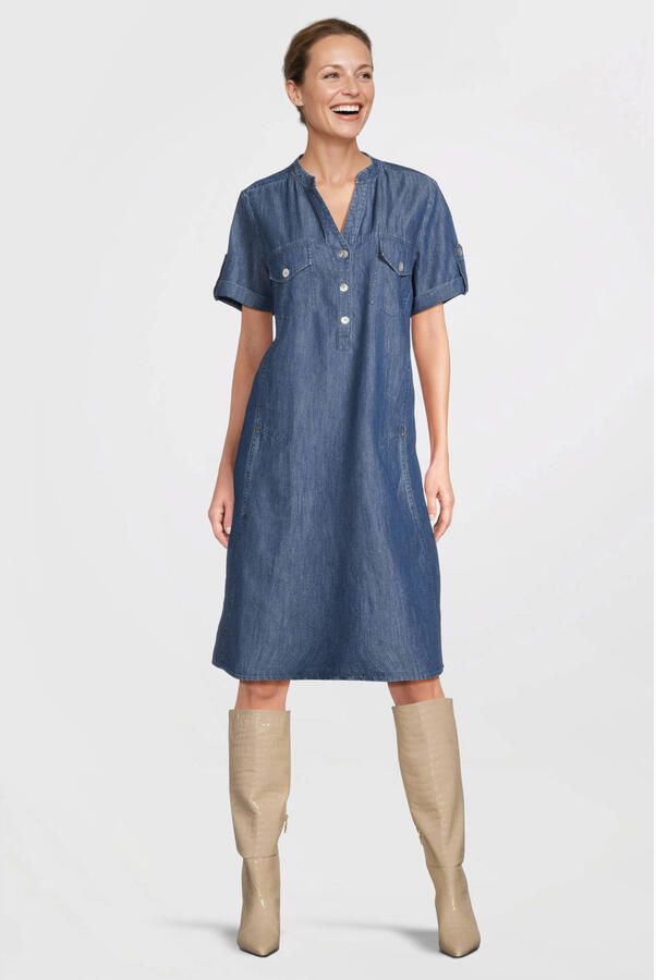 Dreamstar spijkerjurk medium blue denim