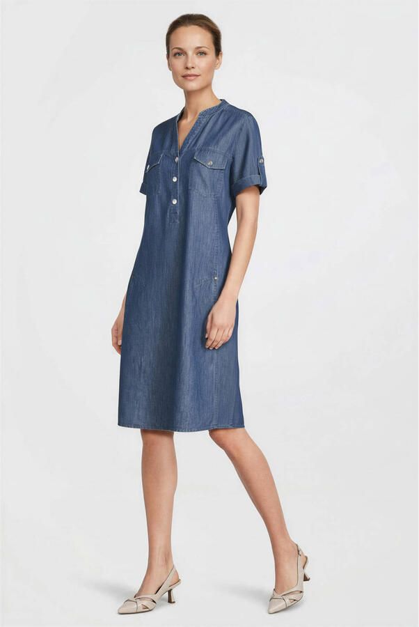 Dreamstar spijkerjurk medium blue denim - Foto 3