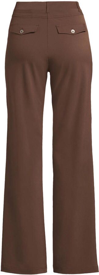 Dreamstar straight leg broek bruin - Foto 3