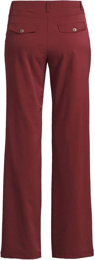 Dreamstar straight leg broek donkerrood - Foto 3