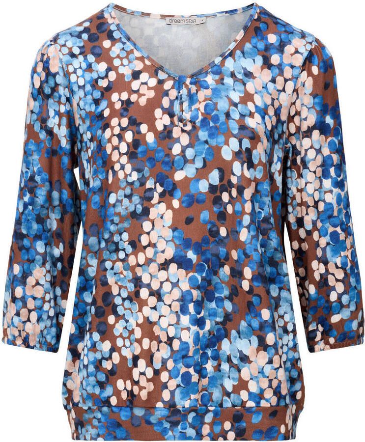 Dreamstar top met print blauw