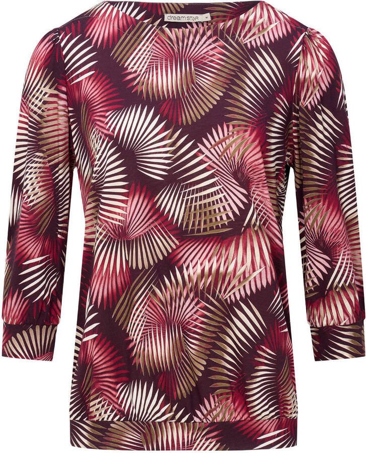 Dreamstar top met print meerkleurig
