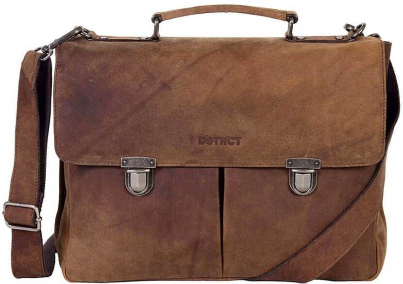 Dstrct Laptoptas Wall Street Business Bag Classic 11-15 inch