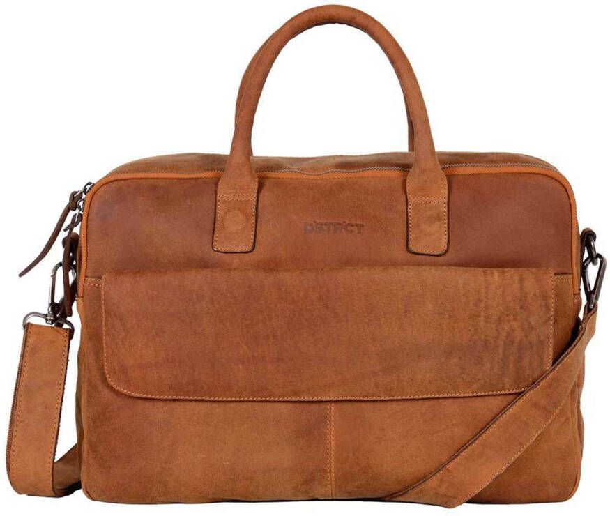 Dstrct Laptoptas Wall Street Business Laptop Bag 15-17 inch