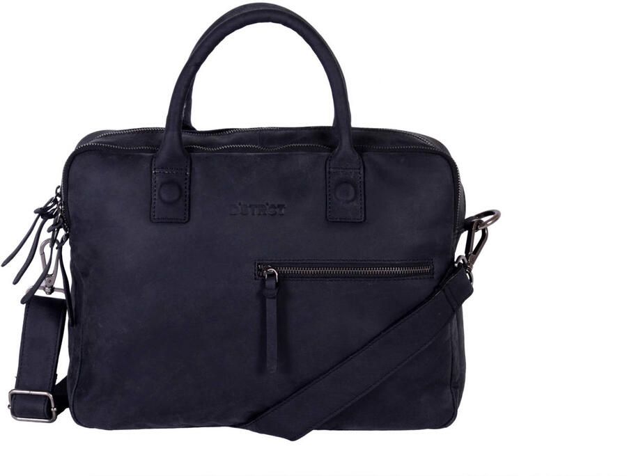 Dstrct Laptoptas Wall Street Business Bag Double Zipper 11-15 inch - Foto 3