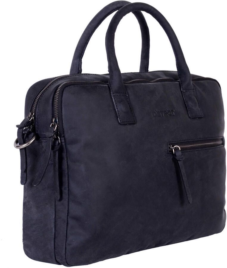 Dstrct Laptoptas Wall Street Business Bag Double Zipper 11-15 inch - Foto 3