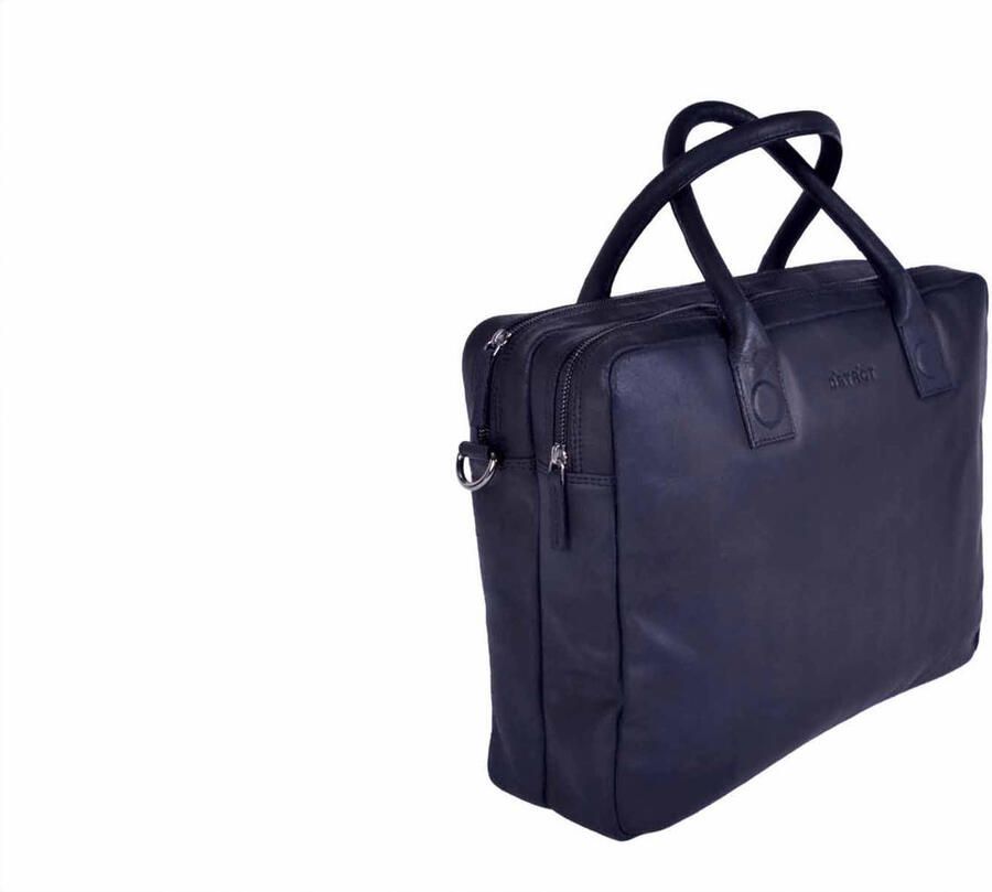 Dstrct Laptoptas Leren Latoptas 15 inch Fletcher Street Mike