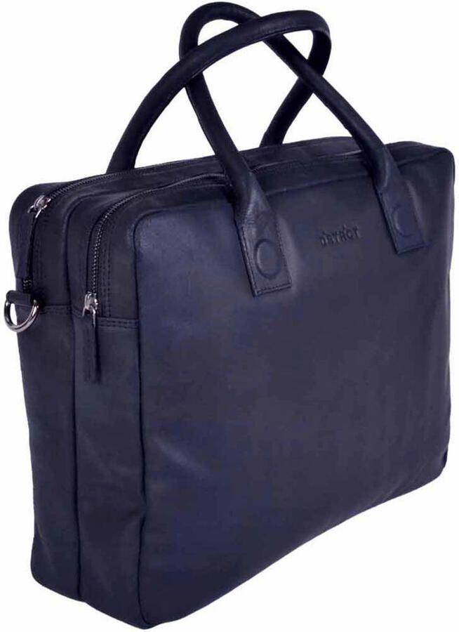 Dstrct Laptoptas Leren Latoptas 15 inch Fletcher Street Mike - Foto 3