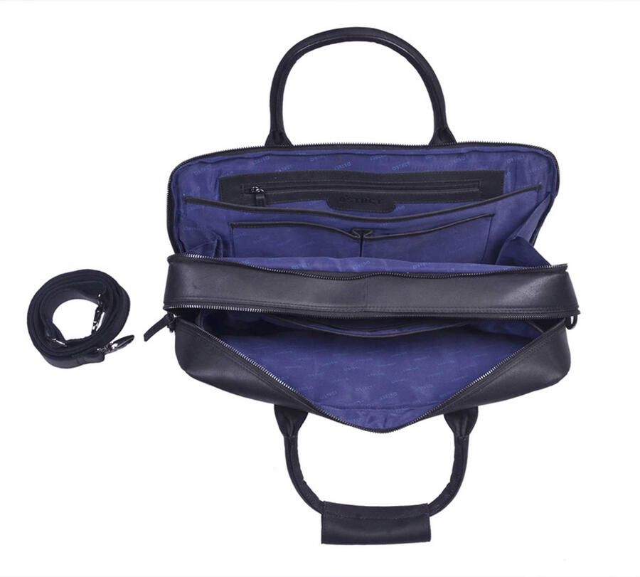 Dstrct Laptoptas Fletcher Street Business Laptop Bag 15-17 inch