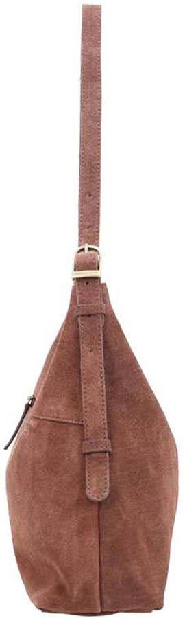DSTRCT leren crossbody tas bruin - Foto 2