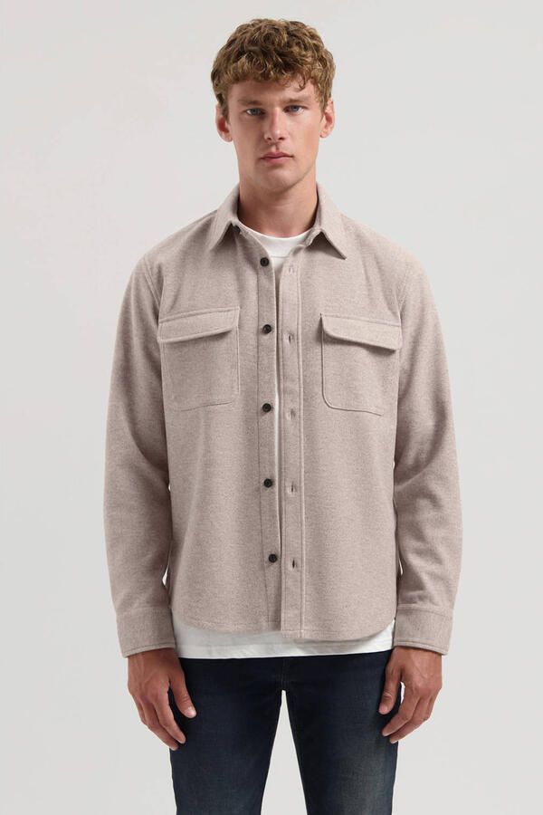 DSTREZZED Heren Overshirts Ulrik Overshirt Beige - Foto 6