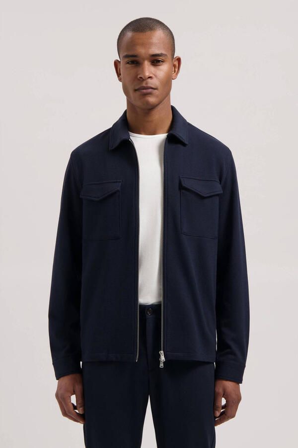 Dstrezzed overshirt donkerblauw