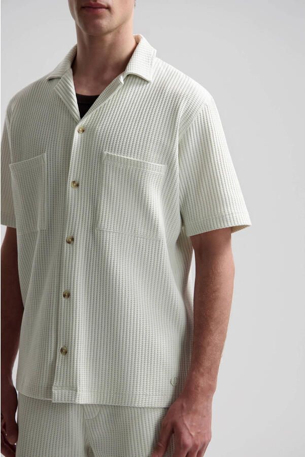DSTREZZED Heren Overhemden Sherill Shortsleeve Ecru - Foto 5