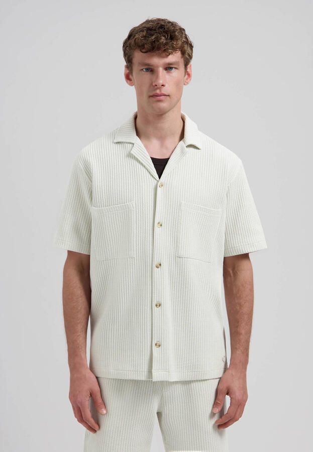 DSTREZZED Heren Overhemden Sherill Shortsleeve Ecru - Foto 6