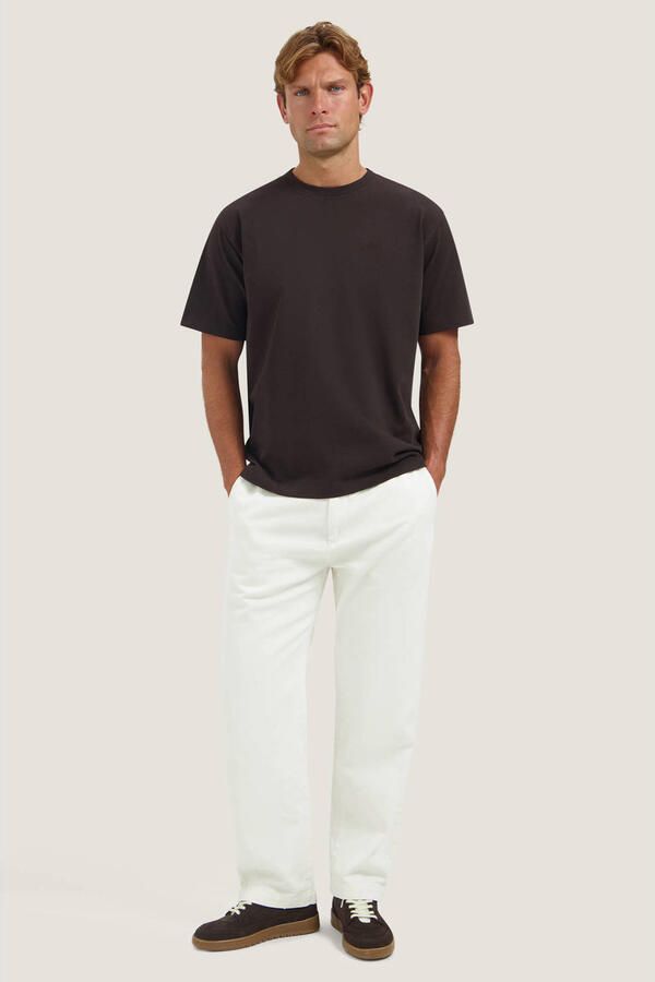 DSTREZZED Heren Polo's & T-shirts Ds_collin Ss Tee Bruin - Foto 7