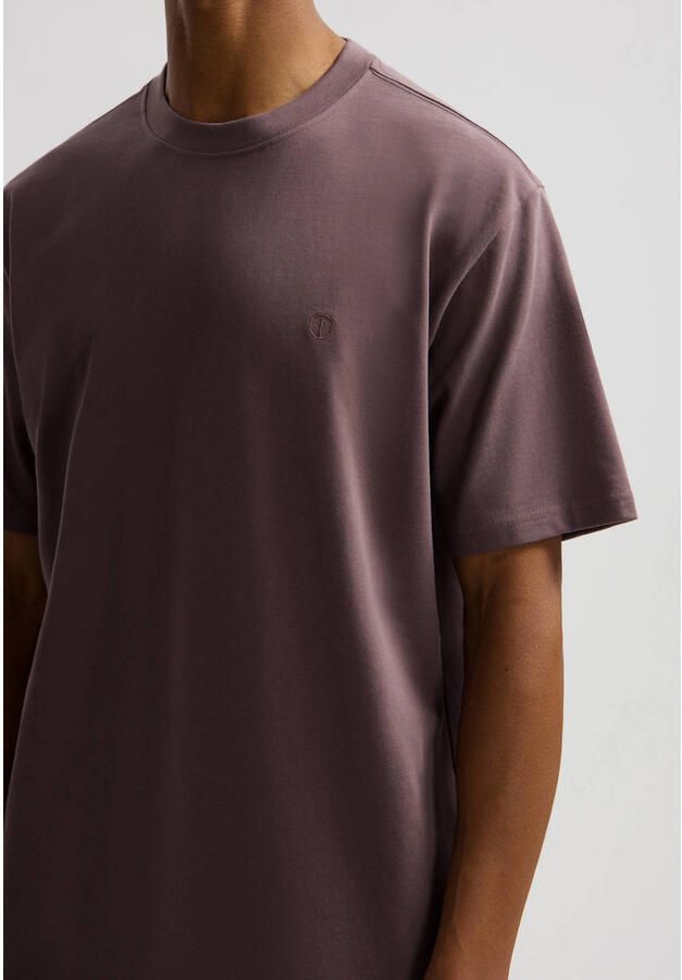 Dstrezzed oversized T-shirt donkerpaars - Foto 2