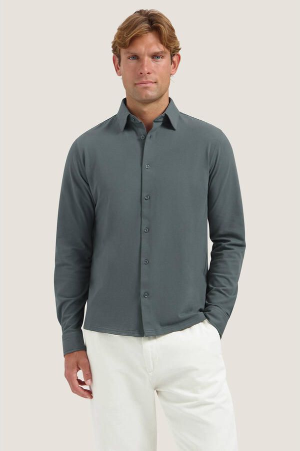 DSTREZZED Heren Overhemden Ds_blaze Shirt Donkergrijs - Foto 5