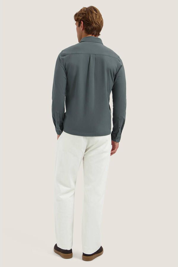 DSTREZZED Heren Overhemden Ds_blaze Shirt Donkergrijs - Foto 7