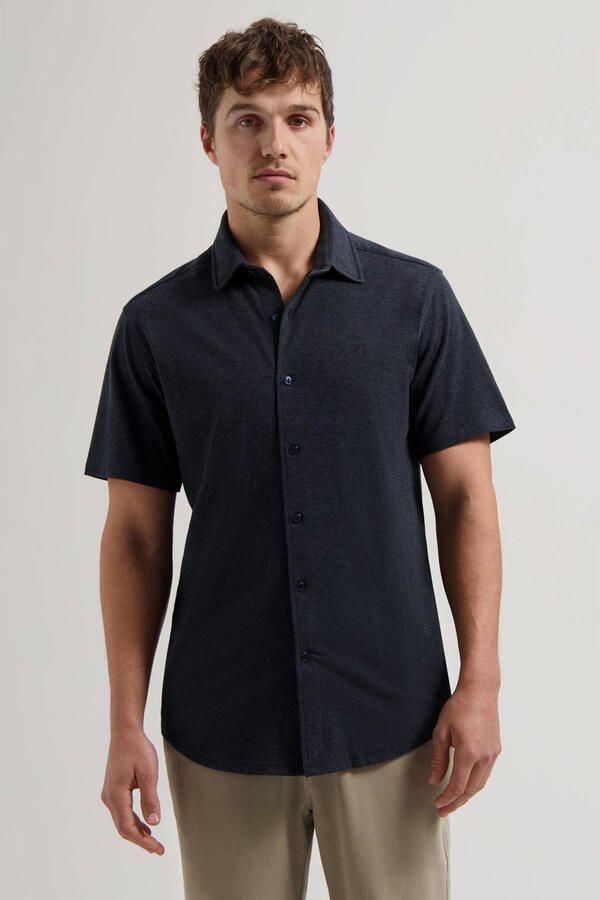 DSTREZZED Heren Overhemden Anthony Shirt Donkerblauw - Foto 5