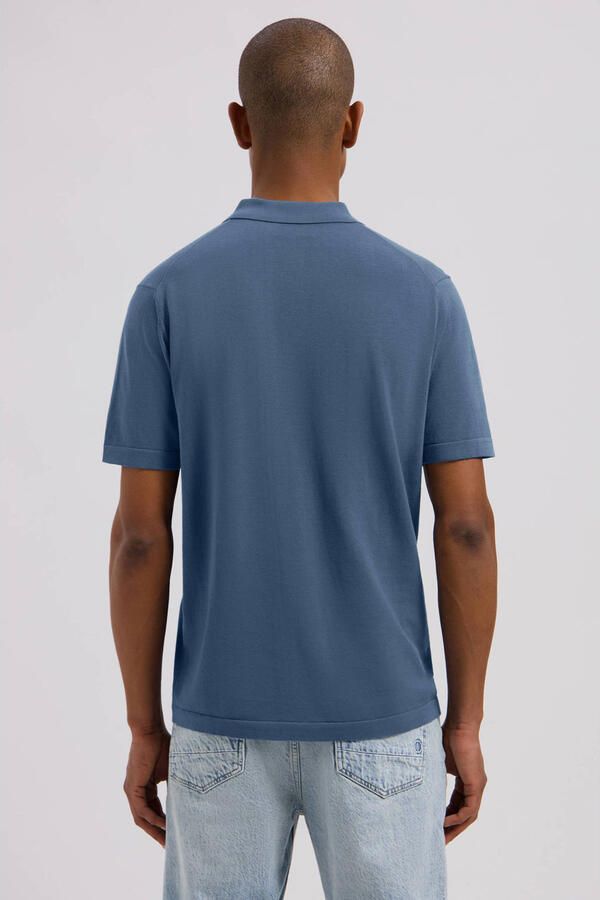 Dstrezzed regular polo blauw - Foto 3