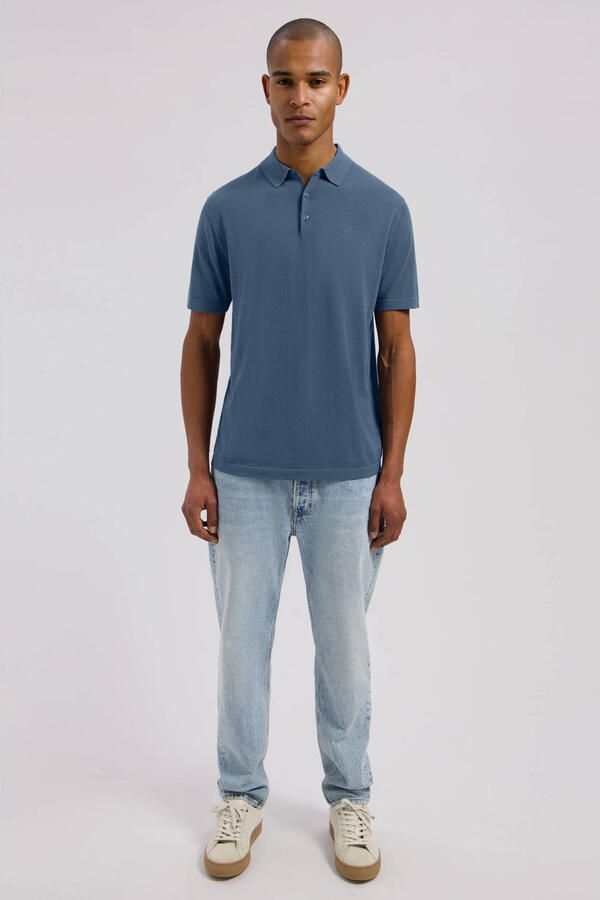 Dstrezzed regular polo blauw - Foto 3