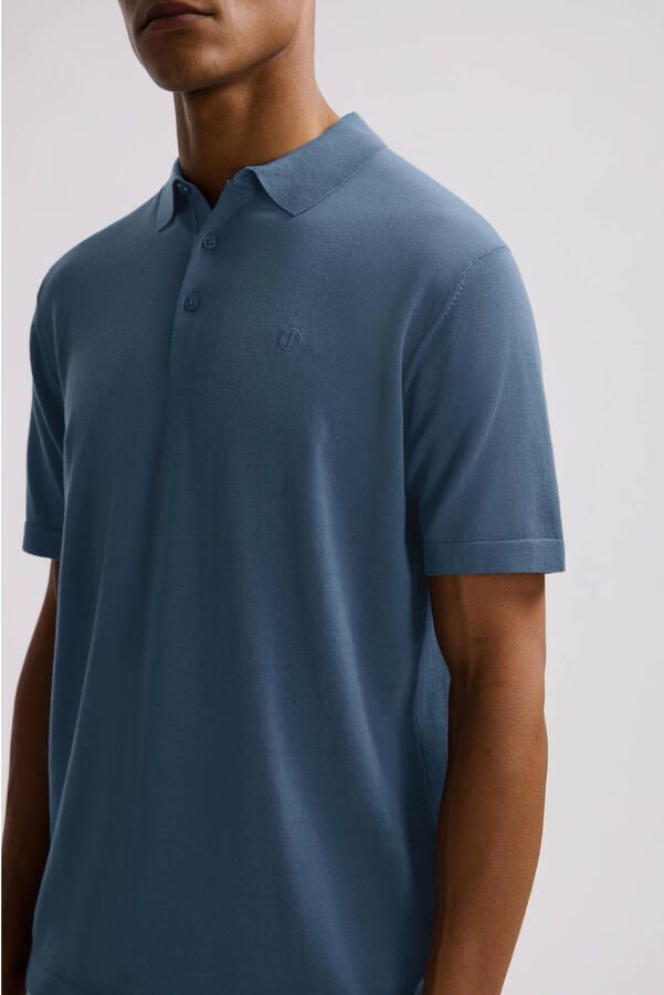 Dstrezzed regular polo blauw - Foto 2