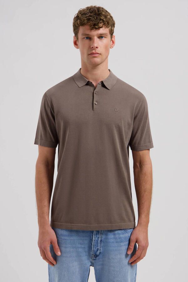 Dstrezzed regular polo bruin