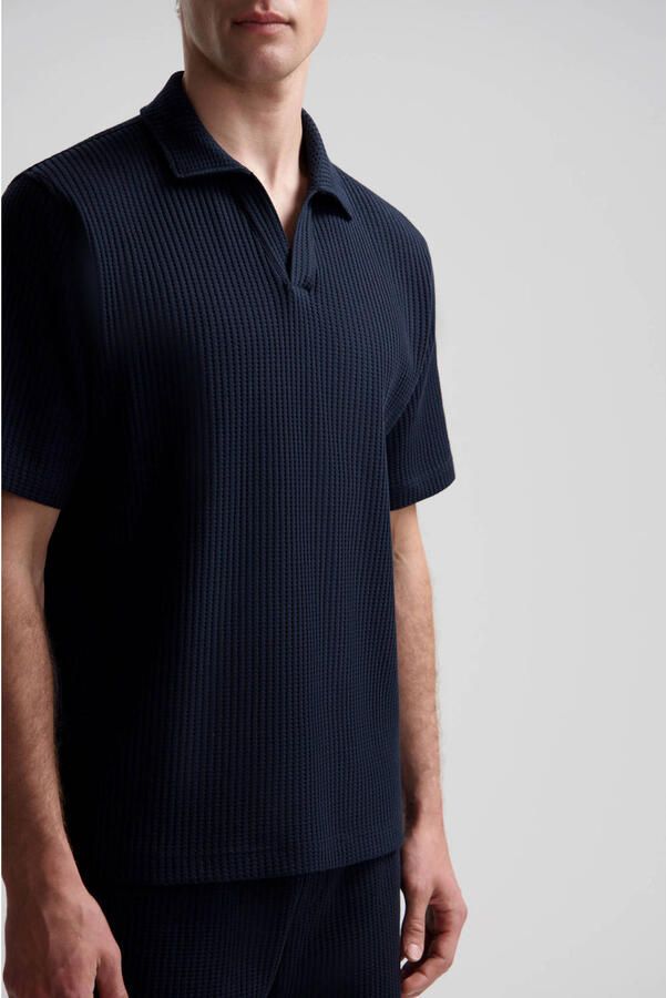 Dstrezzed regular polo donkerblauw - Foto 2