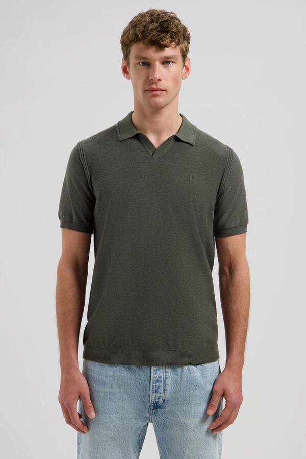DSTREZZED Heren Polo's & T-shirts Mercury Short Sleeve Polo Donkergroen - Foto 5